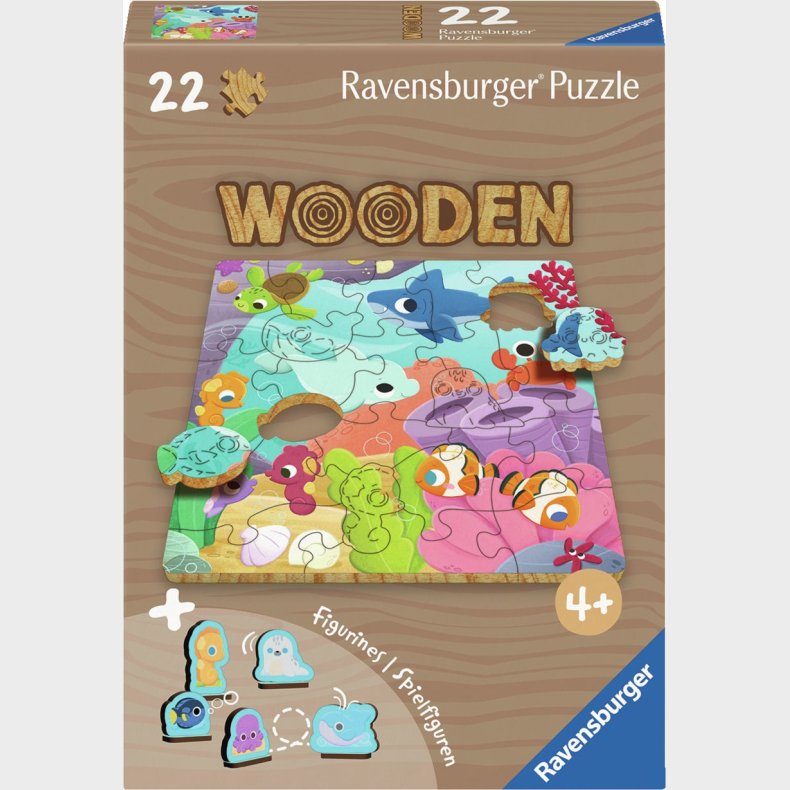 Ravensburger Trpuslespil Under Overfladen 22 Brikker
