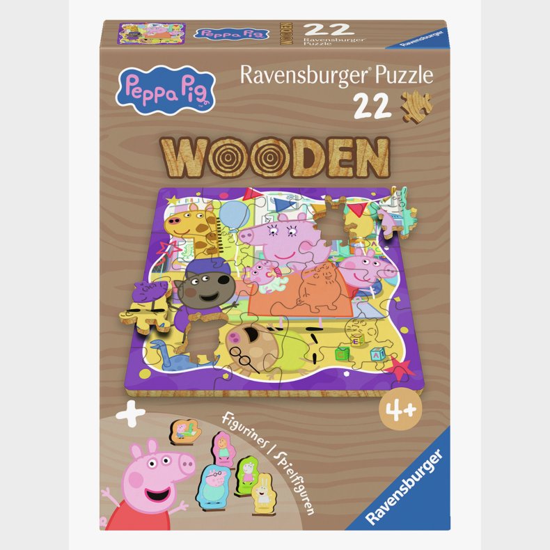 Ravensburger Gurli Gris Trpuslespil 22 Brikker