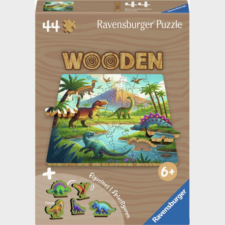 Ravensburger Trpuslespil Dinosaurer 44 Brikker