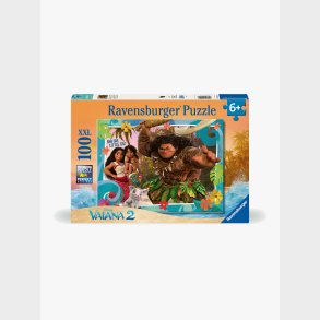 Ravensburger Disney Vaiana 2 XXL Puslespil 100 Brikker