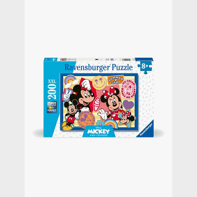 Ravensburger Disney Mickey &  Venner XXL Puslespil 200 Brikker