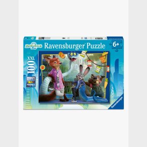Ravensburger Zootopia 2 Puslespil 100 Brikker