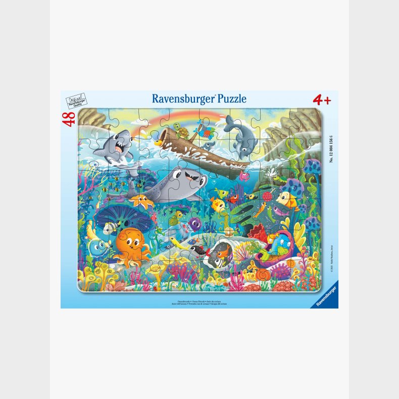 Ravensburger Rammepuslespil Havvenner 48 Brikker