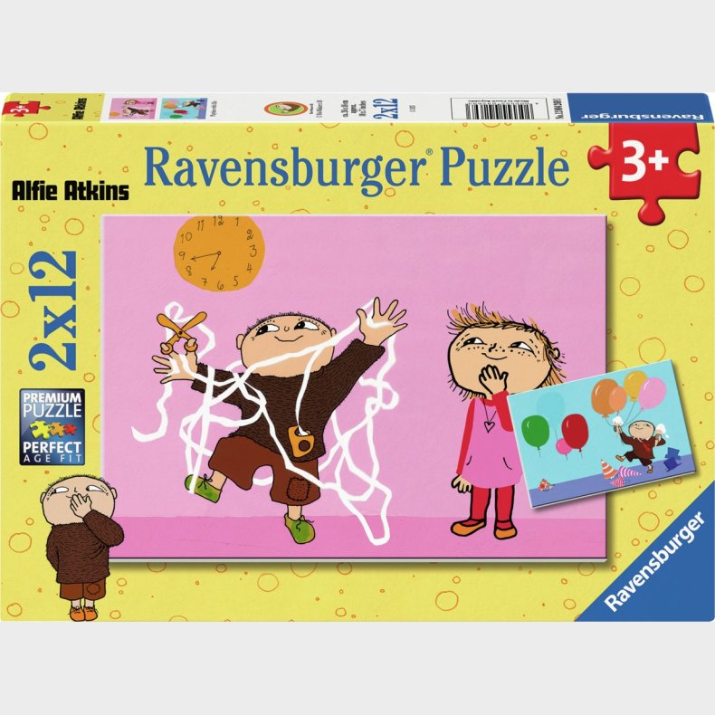 Ravensburger Dora Udforskeren Puslespil 2x12 Brikker