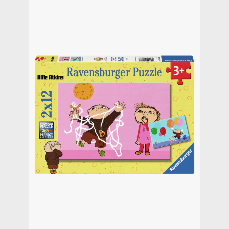 Ravensburger Dora Udforskeren Puslespil 2x12 Brikker
