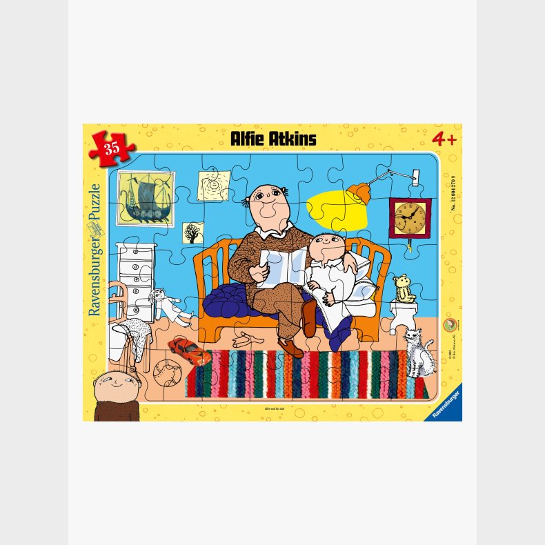 Ravensburger Alfons berg Puslespil 35 Brikker