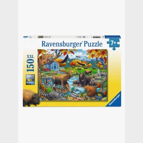 Ravensburger Puslespil Wildlife Gathering 150 Brikker