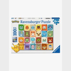 Ravensburger Pok�mon Puslespil Multicharacter 100 Brikker