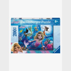 Ravensburger Puslespil Mermaid Magic XXL 200 Brikker