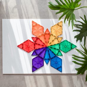 CONNETIX | Rainbow Geometry, 30 stk