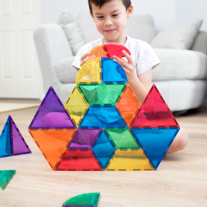 CONNETIX | Rainbow Shapes, 36 stk