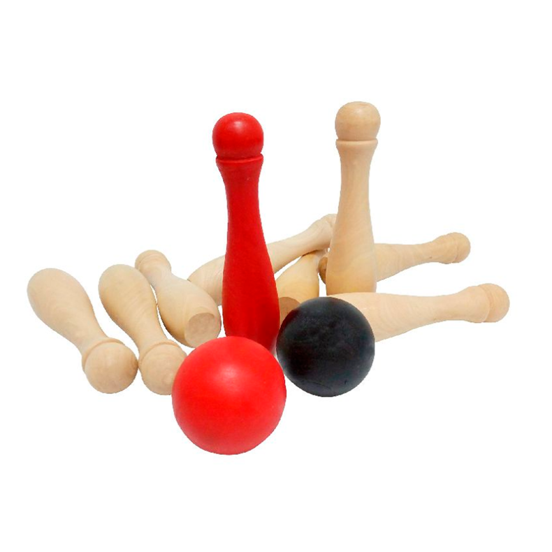 Outdoor Play | Havespil - Bowling (sort/rd)