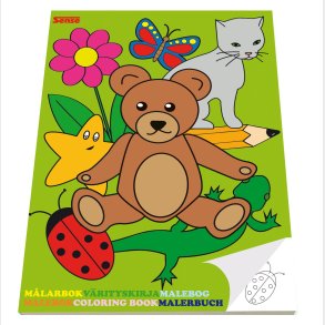 Sense | Malebog til de mindste, 36 sider