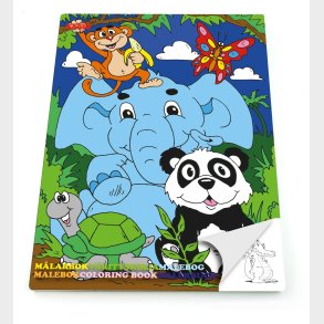 Malebog med sde dyr, 36 sider