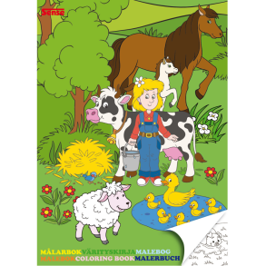 Sense | Malebog med bondegrdsliv, 36 sider