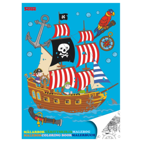 Sense | Malebog med srvere, 36 sider