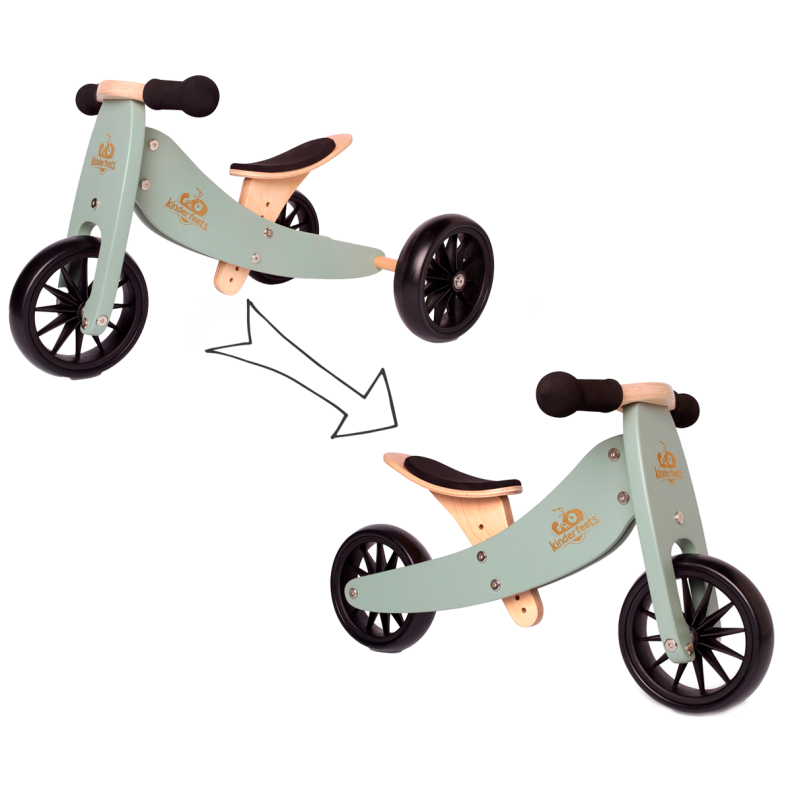 Kinderfeets | Lbecykel - Tiny Tot 2-i-1, Grn