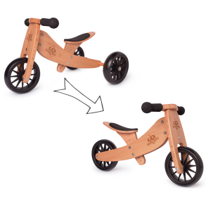 Kinderfeets | Lbecykel - Tiny Tot 2-i-1, Bambus