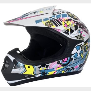 B�rne Crosser Hjelm Street Pop str. L