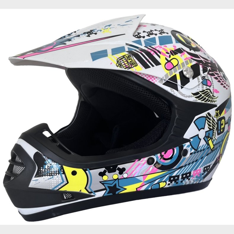 B�rne Crosser Hjelm Street Pop str. L