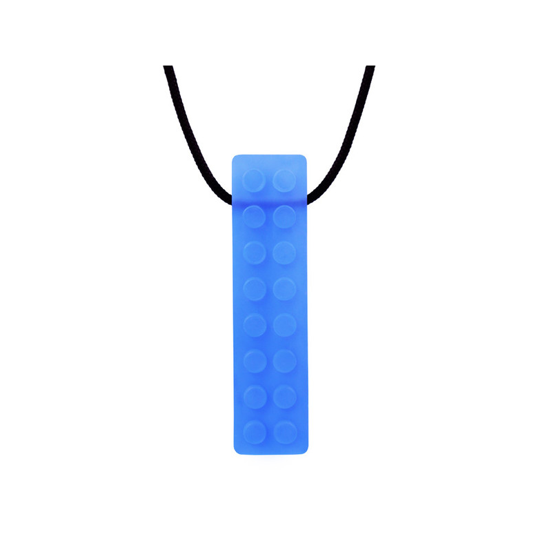 ARK Therapeutic | Tyggesmykke, Brik m. tekstur - Hrd Bl