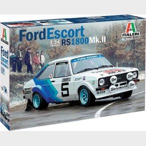 Italeri - Ford Escort Rs1800 Mk.ii Byggest - 1:24 - 3655