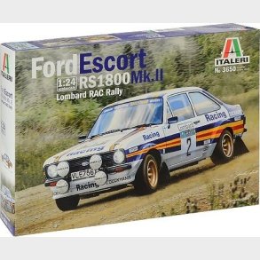 Italeri - Ford Escort Rs1800 Mk.ii Bil Bygges�t - 1:24 - 3650