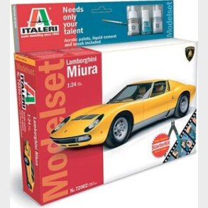 Italeri - Lamborghini Miura Bygges�t Med Maling - 1:24 - 72002