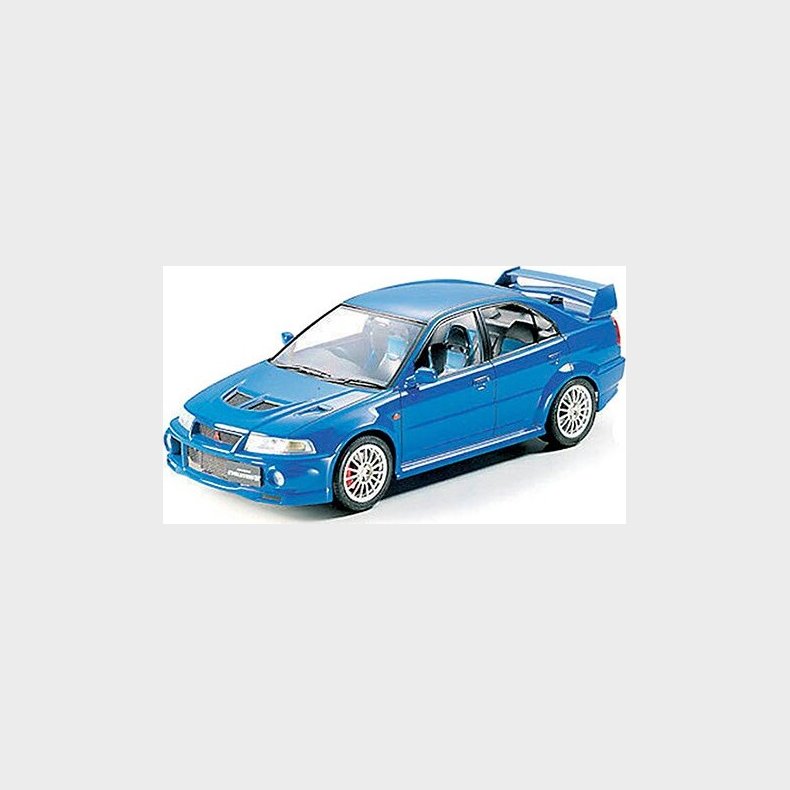 Tamiya - Mitsubishi Lancer Evolution Vi Byggest - 1:24 - 24213