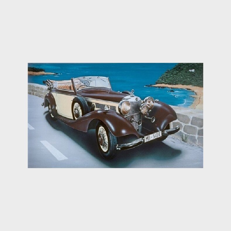 Italeri - Mercedes Benz 540k Bil Bygges�t - 1:24 - 3701