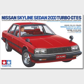 Tamiya - Nissan Skyline Sedan 2000 Turbo Gte-s - 1:24 - 24374