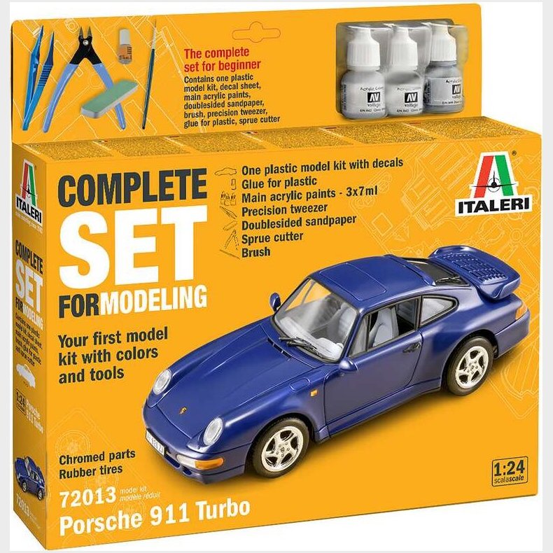 1:24 Porsche 911 Turbo - 72013 - Italeri