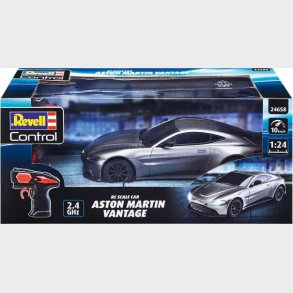 Revell - Aston Martin Fjernstyret Bil - Slv - 1:24 - 24658