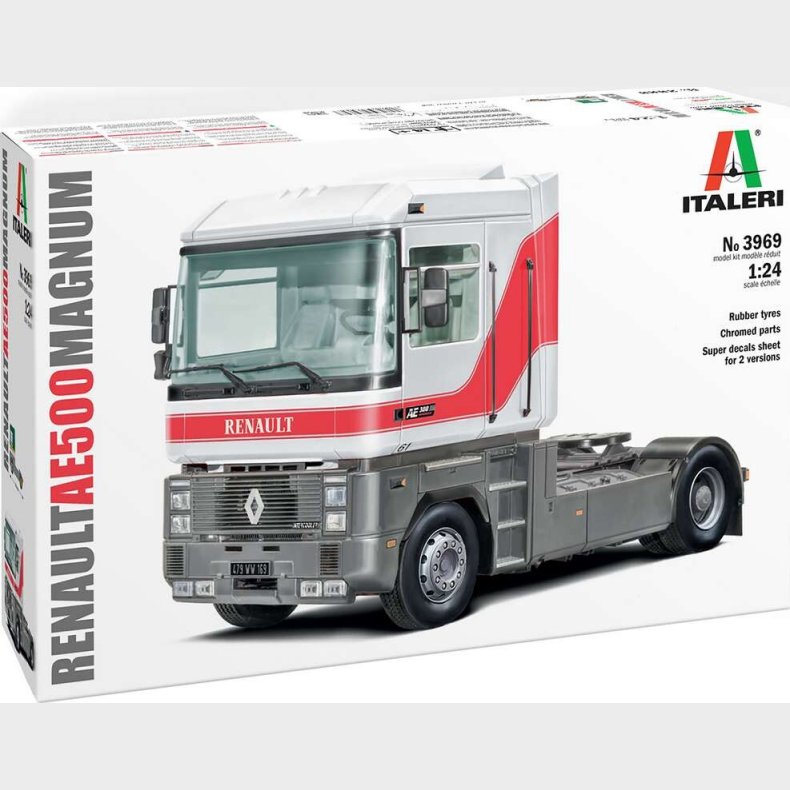 Italeri - Renault Ae500 Magnum Bygges�t - 1:24  - 3969