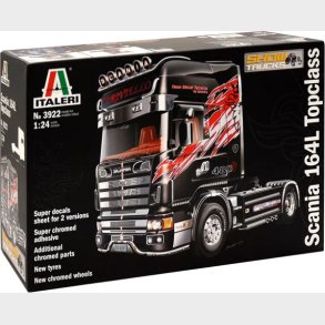 Italeri - Scania 164l Topclass Lastbil Bygges�t - 1:24 - 3922