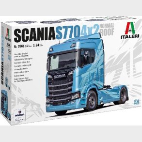 Italeri - Scania S770 Lastbil Byggest - 1:24 - 3961