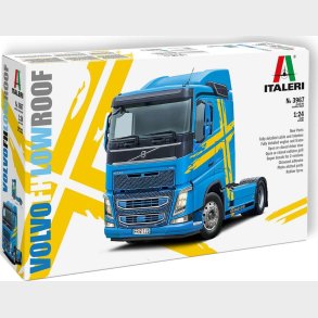 Italeri - Volvo Fh Low Roof Modellastbil Byggest - 1:24 - 3967s