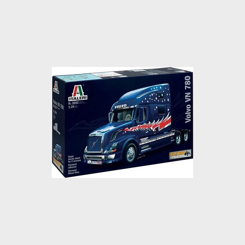 Italeri - Volvo Vn 780 Lastbil Bygges�t - 1:24 - 3892