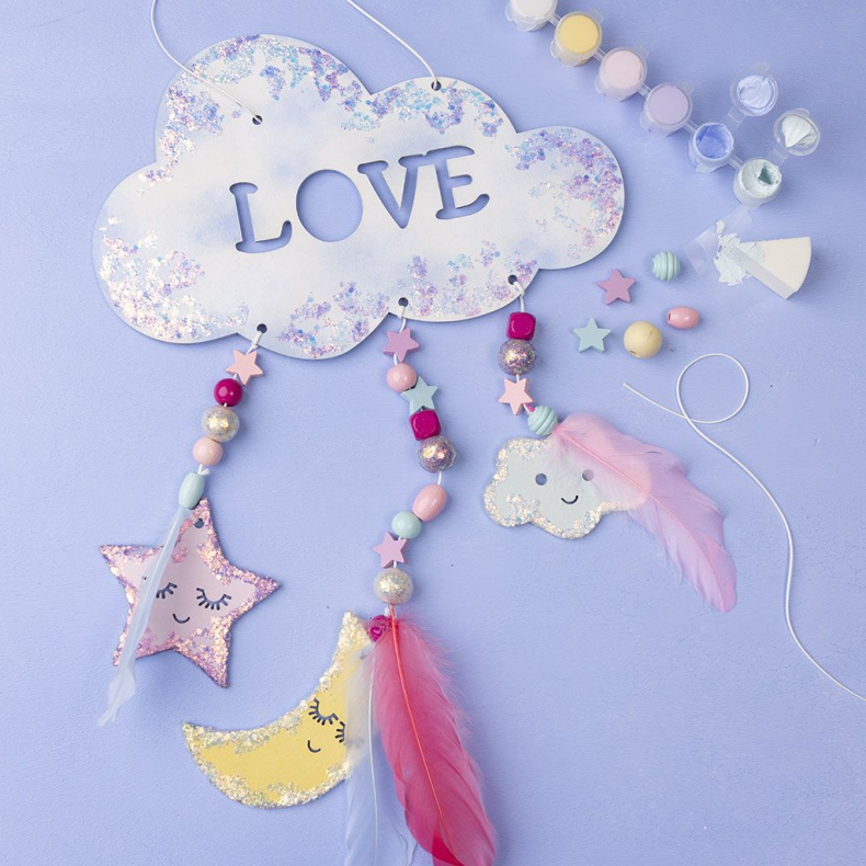 Creativ Company | Dekorer selv - Uro med nattehimmel