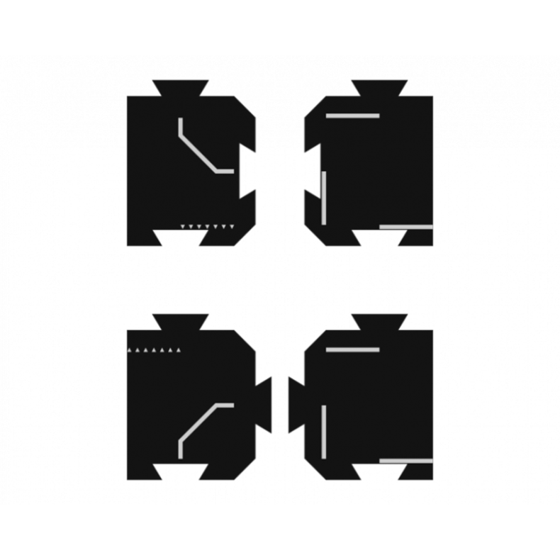 ToddleRoad tilb. - Vejkryds, 2 dele (dobbeltsidet)