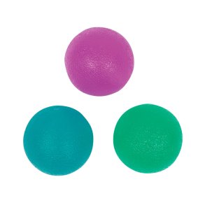 Anti-stress bolde - 5 cm, 3 stk