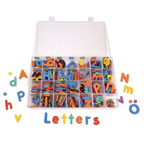 Magnetbogstaver, 248 dele