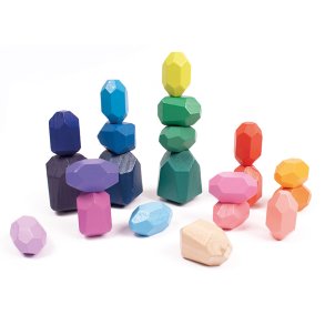 Stablesten af tr, 21 stk