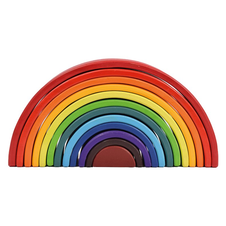 Regnbue af tr, 12 dele