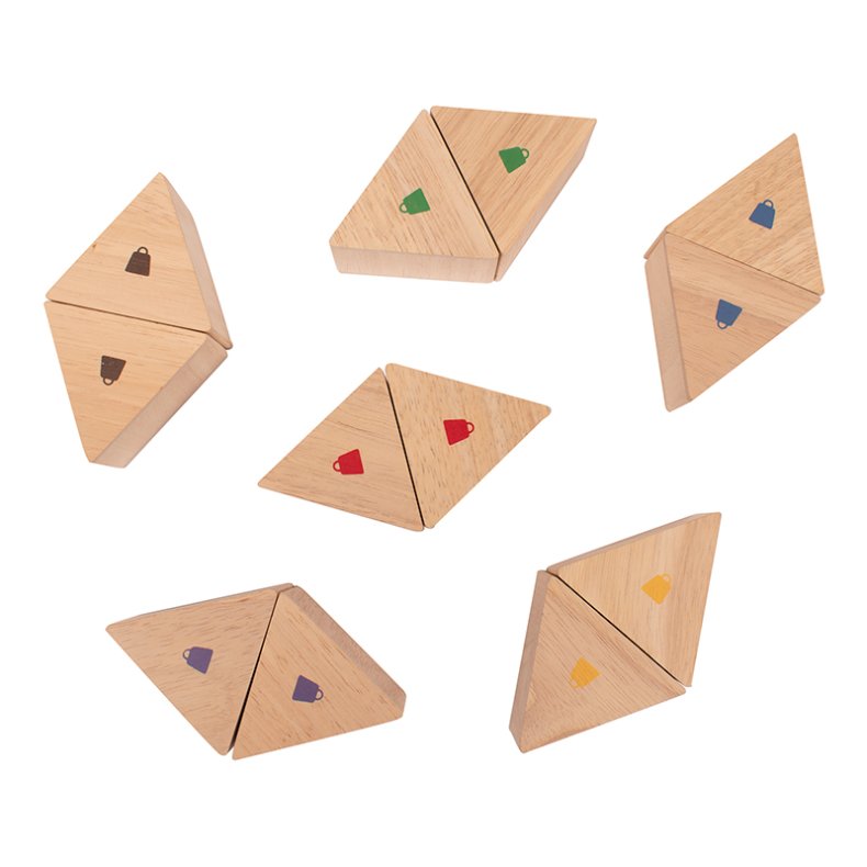 Huskespil med vgt, 12 dele