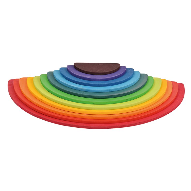 Regnbue af tr - Halvcirkel, 11 dele