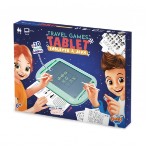 Buki France | Rejsespil - Tablet med 20 spil