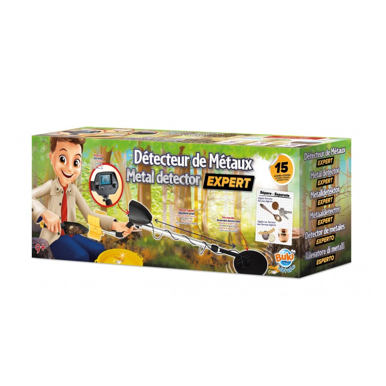 Buki France | Metaldetektor med LCD-skrm og lyd