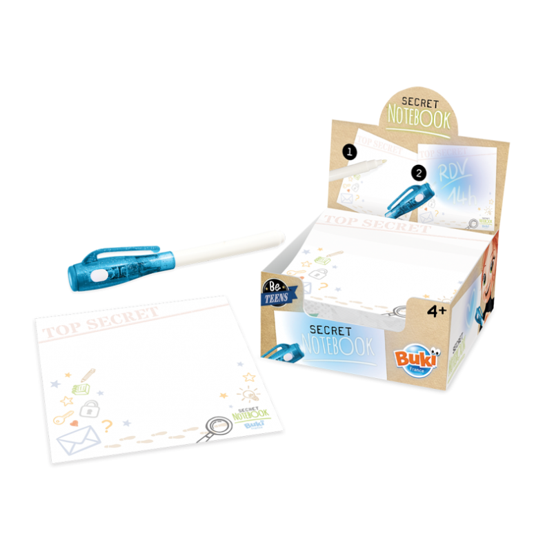 Buki France | Notesblok med UV-pen