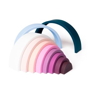 Little L | Stableregnbue, stor - Bl & lilla